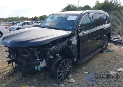 2024 Lexus Lx 600 F Sport z USA, uszkodzony, nr VIN JTJMB7CX3R4065974